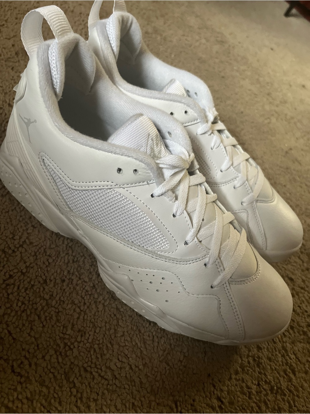 New White MVP Jordan 92 Pure Money